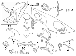 Fender Splash Shield (Rear)