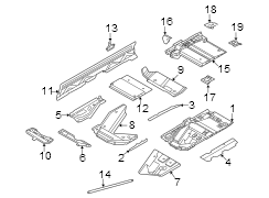 Seat Frame Mounting Base