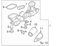 Air Filter Housing Grommet