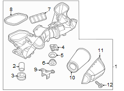 Air Filter and Housing Assembly