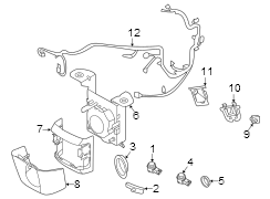 Cruise Control Distance Sensor Cover