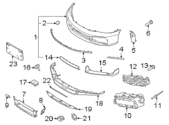 Grille (Upper, Lower)