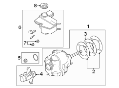 Brake Master Cylinder Reservoir