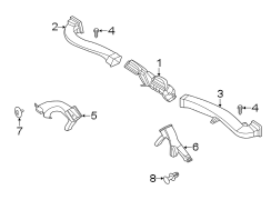 Instrument Panel Air Duct