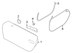 Door Seal (Front, Lower)