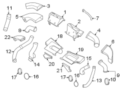 Turbocharger Inlet Hose