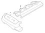 Diagram ENGINE / TRANSAXLE. ENGINE APPEARANCE COVER. for your Porsche