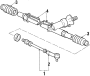 Diagram STEERING GEAR & LINKAGE. for your 1991 Porsche 928
