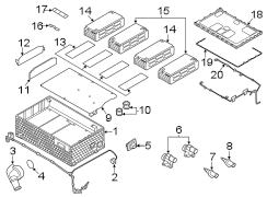 Drive Motor Battery Pack Cover