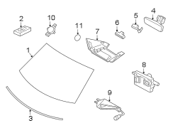 Image of Air Bag System Status Indicator image for your 2023 Porsche Cayenne   