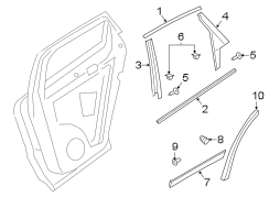 Door Belt Molding