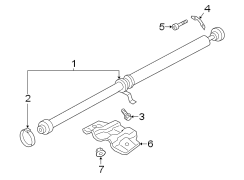 Cardan shaft. Drive SHAFT. 