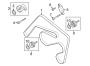 Diagram BELTS & PULLEYS. for your 2024 Porsche 911 Carrera S Coupe