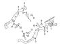 Diagram EXHAUST SYSTEM. EXHAUST MANIFOLD. for your 2012 Porsche Panamera Turbo Hatchback