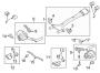 Diagram EXHAUST SYSTEM. for your 2011 Porsche 911 Targa 4 Coupe