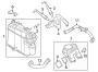 Diagram EMISSION SYSTEM. EMISSION COMPONENTS. for your Porsche