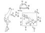 Diagram FRONT SUSPENSION. SUSPENSION COMPONENTS. for your Porsche