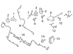 Parking Aid System Wiring Harness