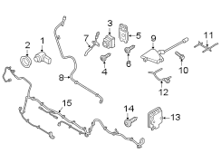 Parking Aid System Wiring Harness (Front)