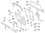 Image of Door Interior Trim Panel image for your 2009 Porsche Cayenne   