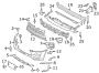 Diagram FRONT BUMPER & GRILLE. BUMPER & COMPONENTS. for your 1981 Porsche 911