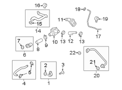 Image of CONNECTION PIECE. CONNECTOR. Engine Coolant Pipe Adapter. Radiator Coolant Hose Adapter. Engine... image for your 2020 Porsche Cayenne   