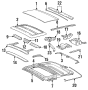 Image of Cable AND guide. SUNROOF GUIDE. image for your 2014 Porsche Cayenne   