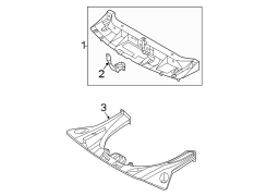 Radiator Support Tie Bar (Upper)