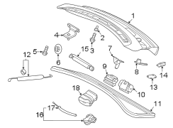 Liftgate Hinge (Rear)