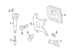 Image of Direct Ignition Coil image for your 2013 Porsche Cayenne   