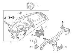 Instrument Panel Crossmember