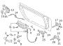 Diagram DOOR. LOCK & HARDWARE. for your Porsche
