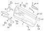 Diagram INTERIOR TRIM. for your 2024 Porsche 718 Boxster