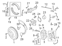 Image of Disc Brake Rotor image for your Porsche Cayenne  