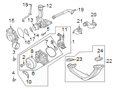 Engine Coolant Pipe