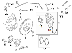 Disc Brake Pad Wear Sensor