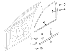 Door Belt Molding