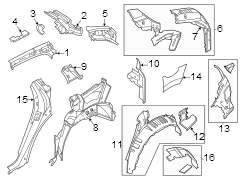 Body D-Pillar (Rear)