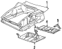 Image of TRIM. Underbody shield. image for your 2016 Porsche Boxster