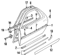 MOLDING. ORN. STRIP CONNECTOR. Window frame. 