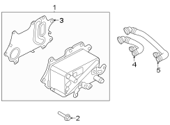 Image of Engine Oil Cooler image for your 2023 Land Rover Defender 130   