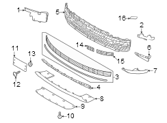 Image of Valance Panel (Lower) image for your 2018 Land Rover Range Rover Sport   