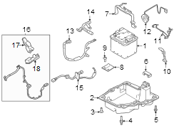 Image of Battery Cable image for your 1999 Land Rover Discovery   