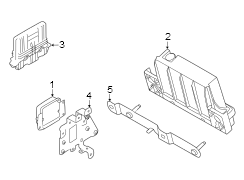 Image of Module - Control. image for your 2006 Land Rover Range Rover   