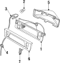 Image of Lamp - HI. Stop Lamp Assembly. (Rear) image for your Land Rover Discovery  