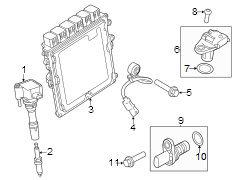 Image of Ring. Sensor. Crankshaft. Engine. Position. Seal. O. A Seal that prevents oil. image for your 2023 Land Rover Defender 90  S Sport Utility 