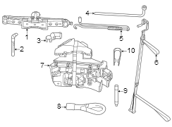 Image of Wheel Lug Wrench image for your 2016 Land Rover LR4   