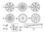 Image of Wheel image for your 2023 Land Rover Range Rover 3.0L 6 cylinder PLUG-IN HYBRID EV-GAS (PHEV) A/T SE Sport Utility 