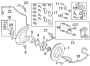 Image of Disc Brake Pad Set (Rear) image for your Land Rover Defender 90  