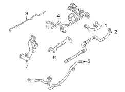 Image of Coolant hose. HOSE - WATER. image for your 2023 Land Rover Defender 90  S Sport Utility 